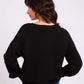 Women Regular Fit Pullover Black