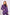 Women Regular Fit Blazer Purple