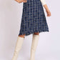 Women Regular Fit Skirt Blue