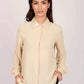 Women Regular Fit Blouse Brown