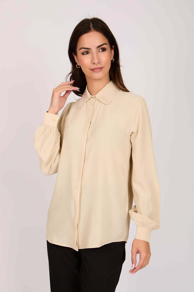 Women Regular Fit Blouse - Brown