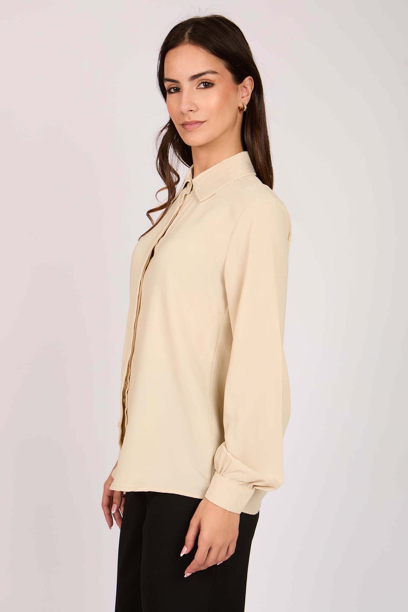 Women Regular Fit Blouse - Brown