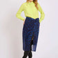 Women Regular Fit Skirt Blue