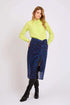 Women Regular Fit Skirt Blue