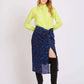 Women Regular Fit Skirt Blue