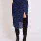 Women Regular Fit Skirt Blue