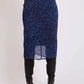 Women Regular Fit Skirt Blue