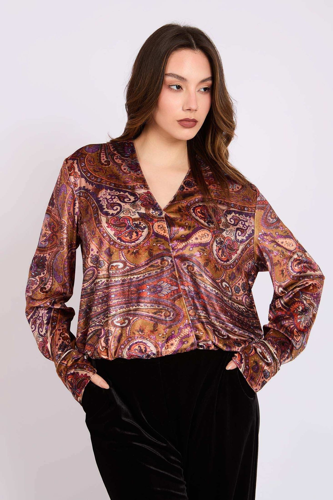 Women Regular Fit Blouse - Multicolor