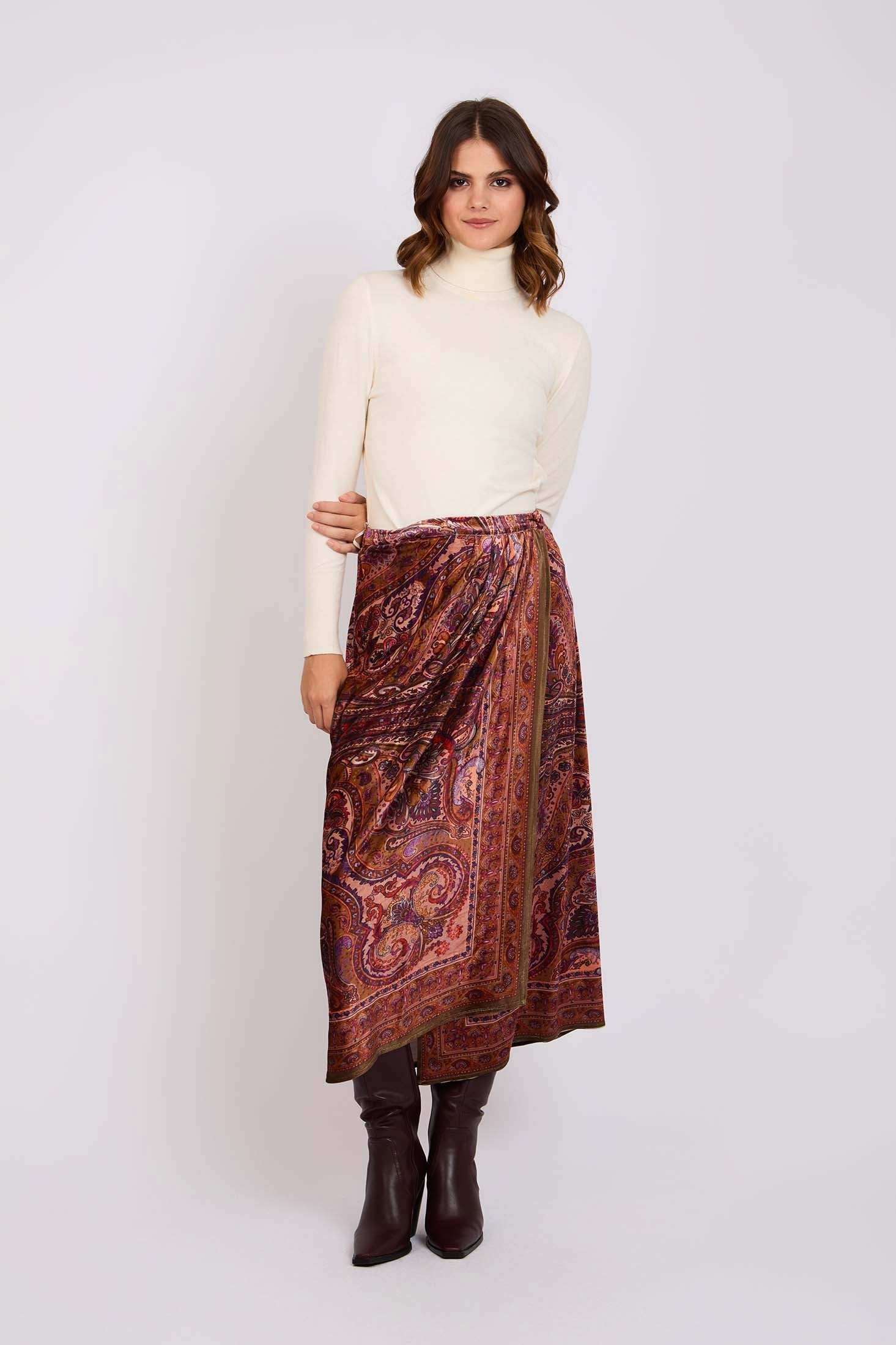 Women Regular Fit Skirt Multicolor