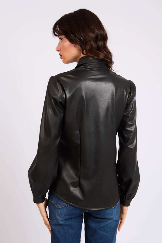 Women Regular Fit Blouse Black