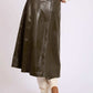 Women Regular Fit Skirt Green