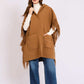 Women Regular Fit Cape Brown