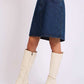 Women Regular Fit Skirt Blue