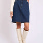 Women Regular Fit Skirt Blue