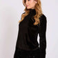 Women Regular Fit Top Black