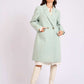 Women Oversized Coat Green