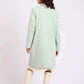 Women Oversized Coat Green