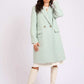 Women Oversized Coat Green