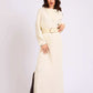 Women Regular Fit Dress Off White