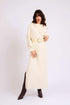 Women Regular Fit Dress Off White