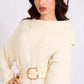 Women Regular Fit Dress Off White