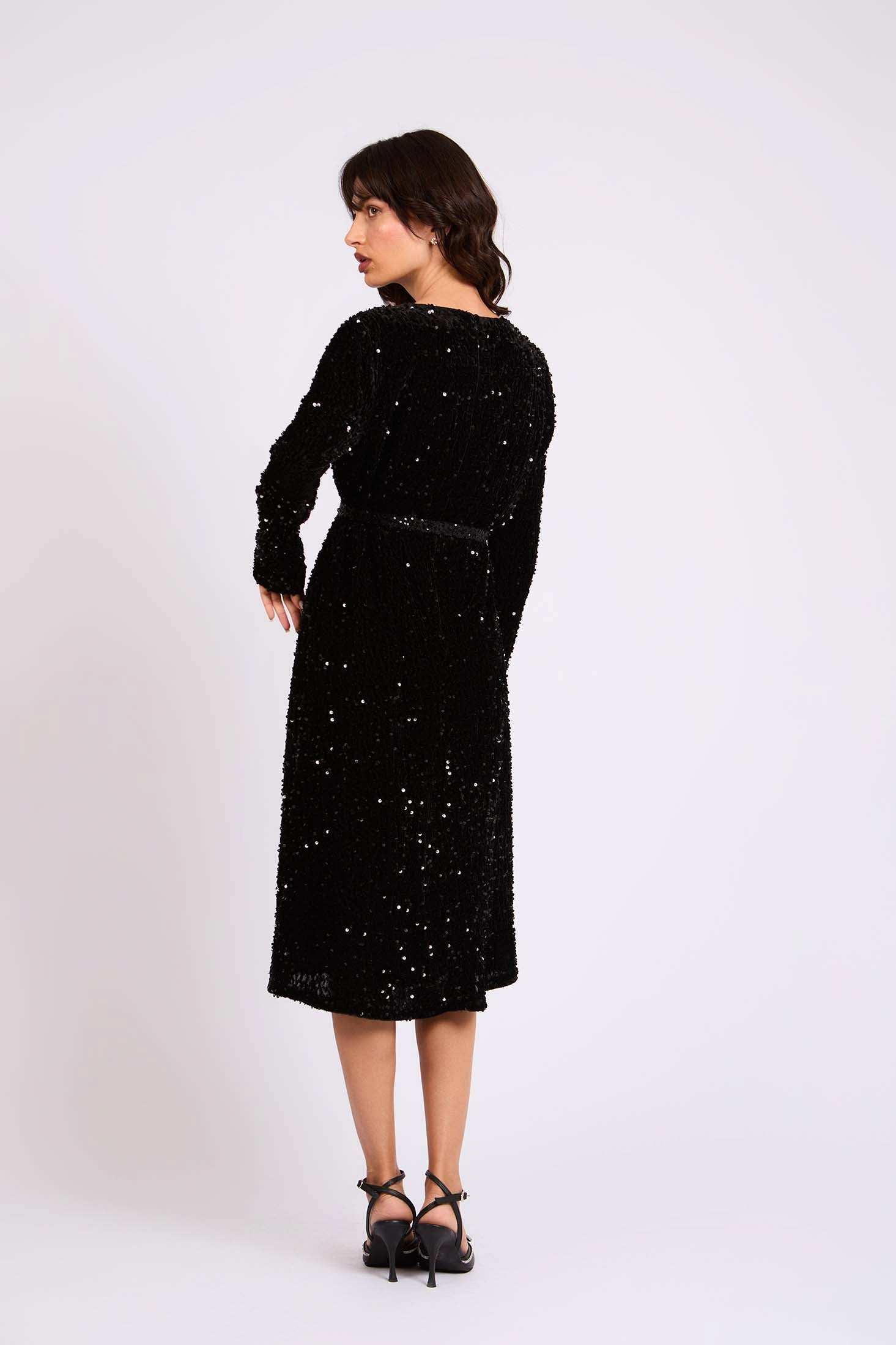 Women Regular Fit Dress Black