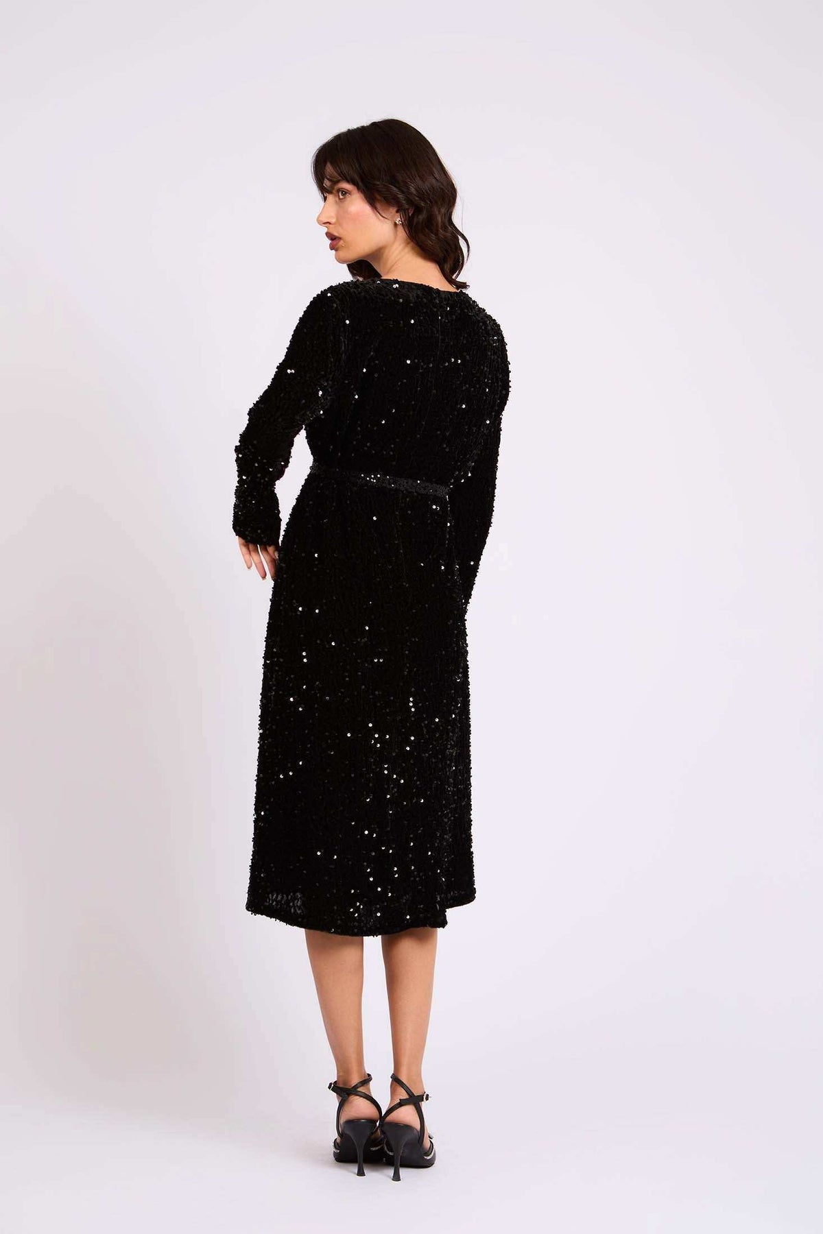 Women Regular Fit Dress Black