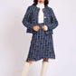 Women Regular Fit Jacket Blue