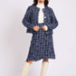 Women Regular Fit Jacket Blue