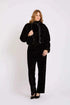 Women Regular Fit Jacket Black