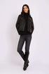 Women Regular Fit Jacket Black