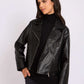 Women Regular Fit Jacket Black