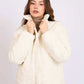 Women Regular Fit Jacket Off White