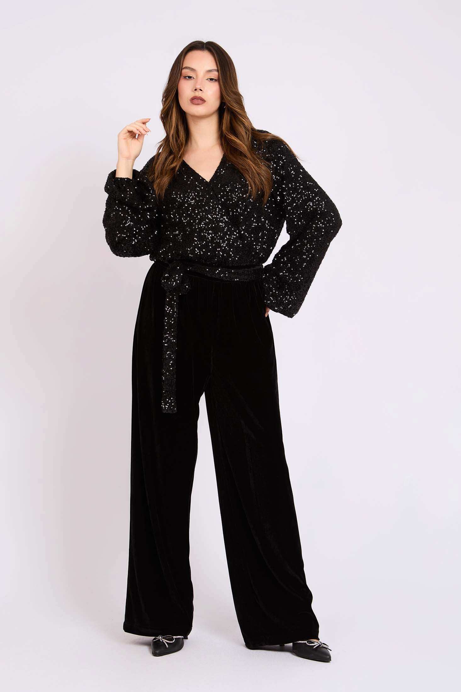 Women Regular Fit Jumpsuit Black