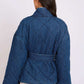 Women Regular Fit Kimono Dark Blue