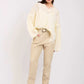 Women Regular Fit Pants Beige