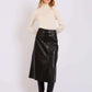 Women Regular Fit Skirt Black