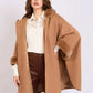 Women Cape Wool Camel