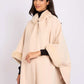 Women Cape Wool Ivory