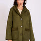 Women Regular Fit Jacket Green