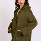 Women Regular Fit Jacket Green