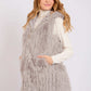 Women Regular Fit Vest Grey