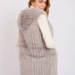 Women Regular Fit Vest Grey
