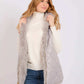 Women Regular Fit Vest Grey