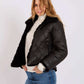 Women Regular Fit Jacket Black