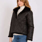 Women Regular Fit Jacket Black