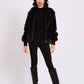 Women Regular Fit Jacket Black