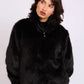 Women Regular Fit Jacket Black
