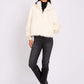 Women Regular Fit Jacket Off White