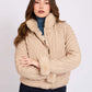 Women Regular Fit Jacket Brown